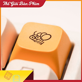 Mua Keycap Bee PBT XDA Profile bàn phím cơ đầy đủ 124 phím