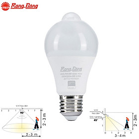 Mua Bóng đèn LED Bulb cảm biến Rạng Đông A60/9W.PIR