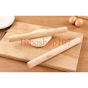 Mua Cây cán lăn bột gỗ 30cm