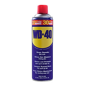 Dầu Bôi Trơn Chống Rỉ Sét Làm Sạch Thẩm Thấu Chống Ẩm Bảo Vệ WD-40 (412ml)
