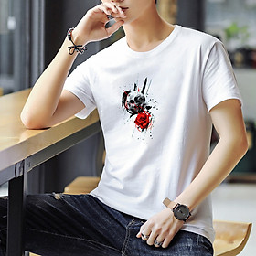 Áo Thun Nam Cực Hot - Chất Cotton - Dáng Body Thời Trang Hàn Quốc Giá Rẻ Cực Đẹp Kiểu Dáng Năng Động Cá Tính Siêu Hot Phù Hợp Đi Làm, Đi Chơi Art-163 ... Xương & Hoa