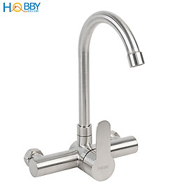 Mua Vòi rửa chén bát nóng lạnh âm tường inox 304 Hobby Home Decor ANL3