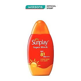 Sữa Chống Nắng Cực Mạnh Sunplay Super Block SPF81 70g