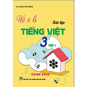 Sách - Vở ô li bài tập tiếng việt 3 - tập 1 (bám sát sgk cánh diều) - HA