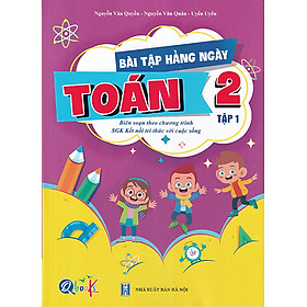 Sách - Bài tập hằng ngày Toán 2 tập 1 (Biên soạn theo chương trình sgk Kết nối tri thức với cuộc sống)