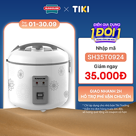 Mua Nồi cơm nắp gài Sunhouse SHD8603 1.8 Lít - Hàng chính hãng