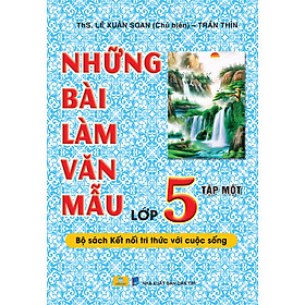 Hình ảnh Sách - Những Bài Làm Văn Mẫu Lớp 5 - Kết Nối - ndbooks