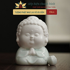 Mua Tượng Phật Như Lai Vô Ưu Gốm Mini 10cm