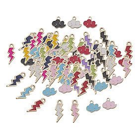 Enamel Charms Necklace Bracelet Pendants for DIY Jewelry Making and Crafting