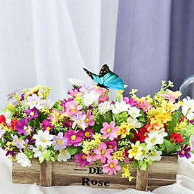 Mua Hoa giả  giỏ hoa cẩm tú cầu mix tuyệt đẹp nhiều mẫu trang trí phòng khách  decor nhà cửa phong cách vintage