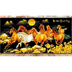 Mua TRANH THÊU CHỮ THẬP MÃ ĐÁO THÀNH CÔNG 84x46cm - tự thêu