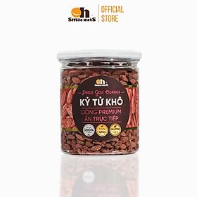 Kỷ Tử KhôSmilenuts túi 145g 225g _ Kỷ tử khô CAO CẤP, ngon ngọt quả lớn