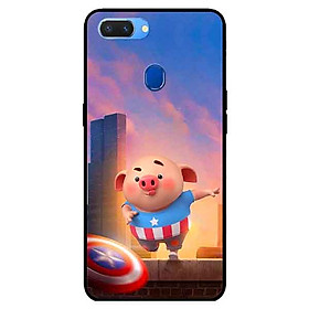 Ốp lưng in cho Realme 2 Mẫu Heo CAP