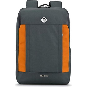 Balo laptop 15.6 inch Mikkor Kalino Backpack Graphite Orange