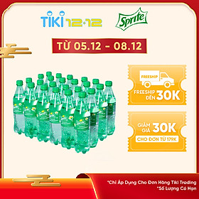 Lốc 24 Chai Nước Giải Khát Có Gas Sprite (600ml / Chai)