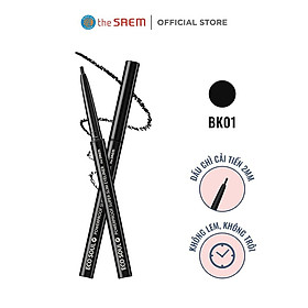 Bút Kẻ Mắt Chống Nước The Saem Eco Soul Powerproof Super Slim Eyeliner (0.1g)