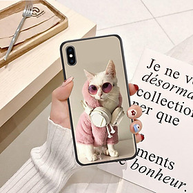 Ốp lưng điện thoại iPhone XS Max viền silicon dẻo TPU in hình Thú Cưng - Hàng chính hãng