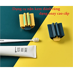 Dụng cụ nặn kem đánh răng dạng xoay cao cấp, thiết kế tiện lợi và dễ sử dụng GD411-NKXoayCC (màu ngẫu nhiên)