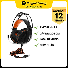 Mua Tai nghe chụp tai Gaming MozardX DS904 7.1 Đen - Hàng Chính Hãng