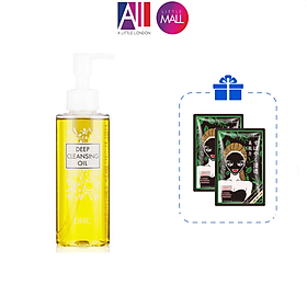 Hình ảnh Dầu tẩy trang DHC olive deep cleansing oil TẶNG mặt nạ Sexylook / xịt dưỡng Eucerin (Nhập khẩu)