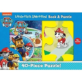 Hình ảnh sách Little First Look And Find Book & Puzzle