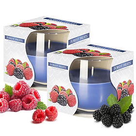 Mua Combo 2 ly nến thơm Bispol nhập khẩu Châu Âu Forest Fruits 100g - trái cây rừng