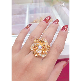 Nhẫn nữ mạ vàng 18k mã EK9057