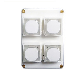 Công tắc bật/tắt điều khiển từ xa thông minh RC4S ( Tặng 02 nút kẹp cao su giữ dây điện cố định )