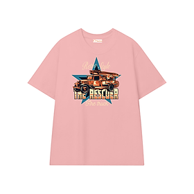 Áo T-shirt TEEHAY The Retro lính cứu hoả thun tay lỡ Form rộng Unisex