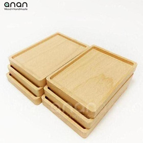 Mua Khay gỗ chữ nhật trang trí đựng đồ ăn