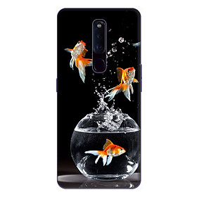 Ốp lưng điện thoại Oppo F11 Pro hình Cá Vàng Tung Bay - Hàng chính hãng