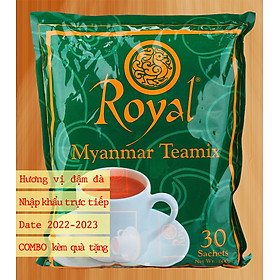 Trà Sữa Hòa Tan Royal Myanmar Teamix Royal010600 (30 Gói)