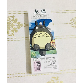 Hộp 36 Đánh Dấu Sách Bookmark Totoro ( GIAO MẪU NGẪU NHIÊN)