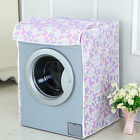 Áo trùm máy giặt cửa ngang (trước) cho máy từ 6 - 8 kg ,vải dù siêu bền tiện lợi , chống thấm nước , bảo vệ máy giặt dưới mọi thời tiết  