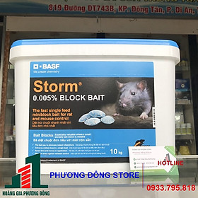 Thuốc diệt chuột hiệu quả Storm 0.005-10kg