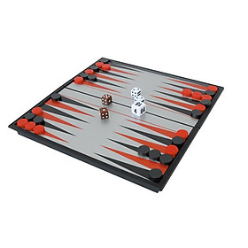 Magnetic Chessboard Backgammon Folding Chess Board Portable Backgammon Board Puzzle Game