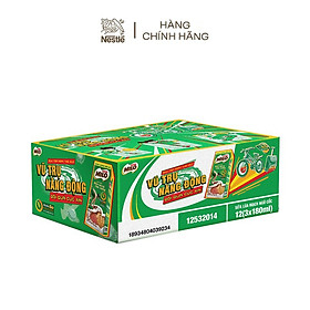 Sữa lúa mạch Nestlé MILO Bữa Sáng Thùng 36 hộp x 180ml (12x3x180ml) - Giao mẫu ngẫu nhiên