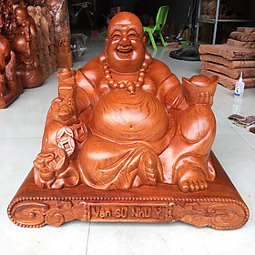 Tượng Phật Di Lặc Ngồi Xoài