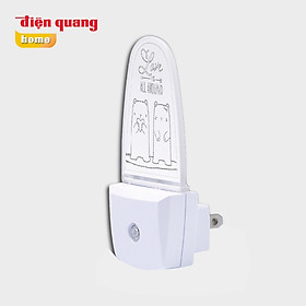 Đèn ngủ cảm biến LED Điện Quang ĐQ LNL10 WW (Cảm biến quang, ánh sáng vàng)