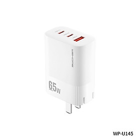 Củ Sạc Nhanh Đa Năng 65W WEKOME - WP U145, 2 Cổng C - 1 USB - Hàng Chính Hãng