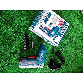 Mua MÁY SIẾT VÍT DÙNG PIN 4V 1/4  (KÈM THEO 1 CỤC SẠC 2 GIỜ) TOTAL TSDLI0401 - HÀNG CHÍNH HÃNG