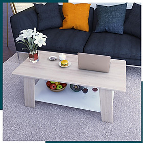 Bàn Trà Sofa Bàn Trà Cafe Hiện Đại 2 Tầng Đa Năng Tiện Dụng