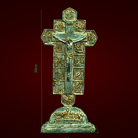 Thánh giá chúa Giê su - Tượng công giáo - Trang trí phòng khách - Xưởng E3D - CHUA 018