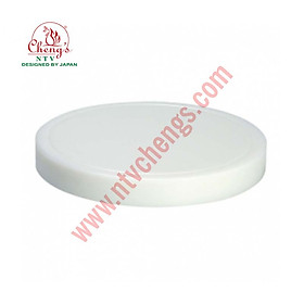 Thớt nhựa PP tròn cao cấp dày 1-4-14cm NTV Cheng's, đường kính 35-40-45cm Chứng nhận FDA Hoa Kỳ - Dùng trong nhà hàng khách sạn | Hàng nhập khẩu