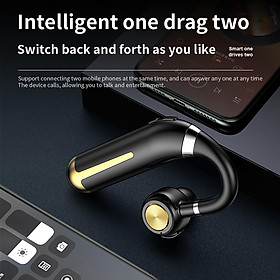 Bluetooth Earpiece Noise Canceling Stereo V5.2 for Samsung Laptop Business