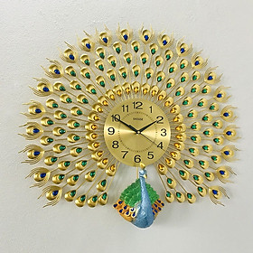 Đồng hồ Decor hình cây và chim 60 x 60 x 5 cm