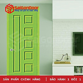 Mua Cửa Gỗ HDF SGD.6B-C1 Hiện Đại  Cách Nhiệt  Cách Âm  Mẫu Mã Đẹp  - SAIGONDOOR