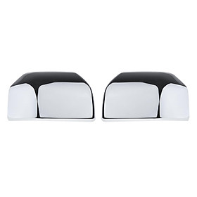 1 Pair Car Side Mirror Cover Replace for 2015-2020 Ford F150