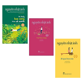 Combo Nguyễn Nhật Ánh chọn lọc: Tôi thấy hoa vàng trên cỏ xanh - Trại hoa vàng - Đi qua hoa cúc