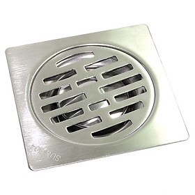 Mua Hố ga Inox SUS 304 12x12cm Eurolife EL-X35 (Trắng bạc)